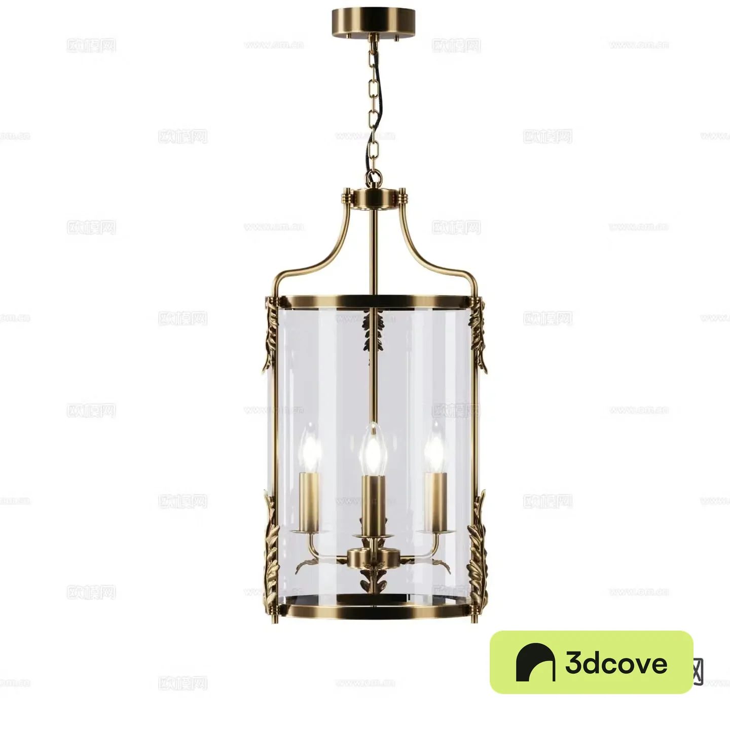 European style chandelier glass chandelier