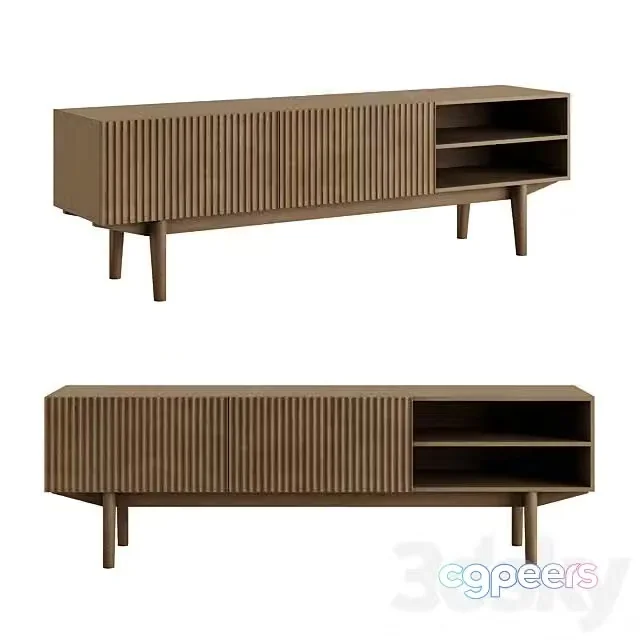 3ds Max Free – TV Stand Kelly Brown