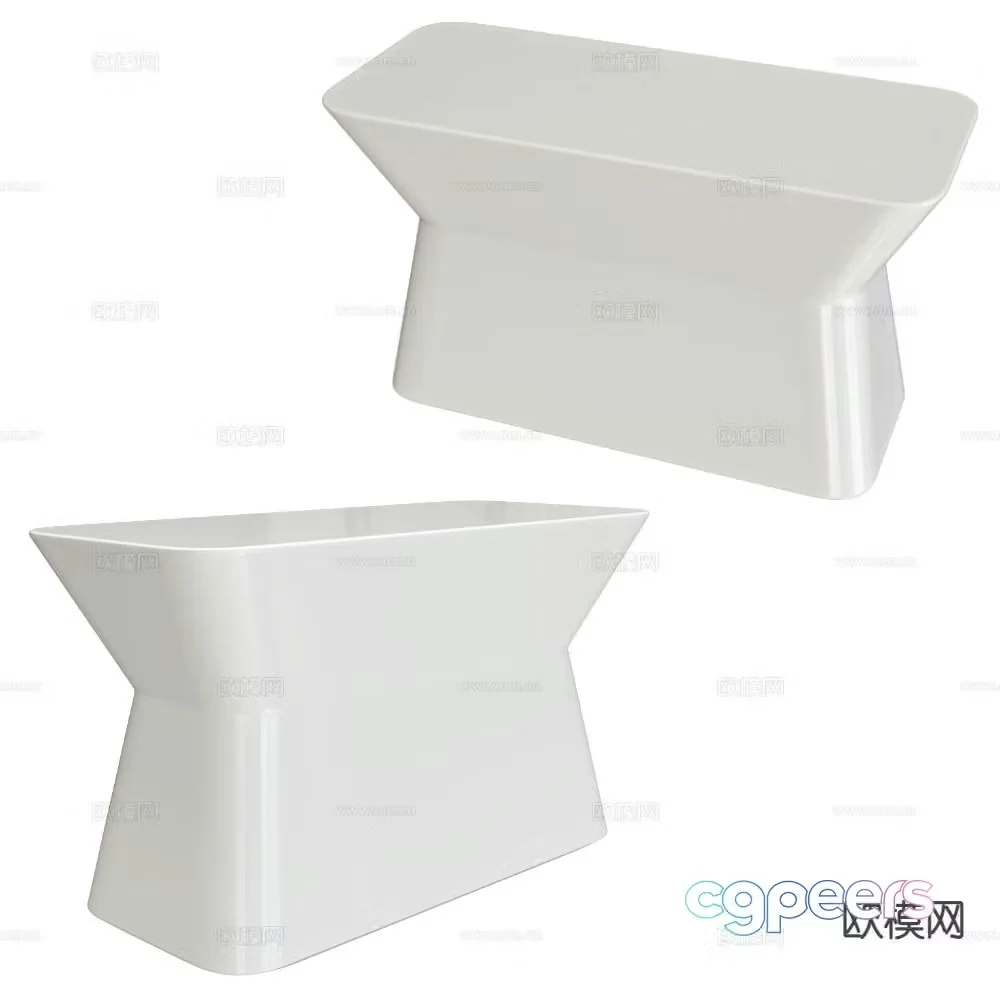 Serralunga coffee table 3d model
