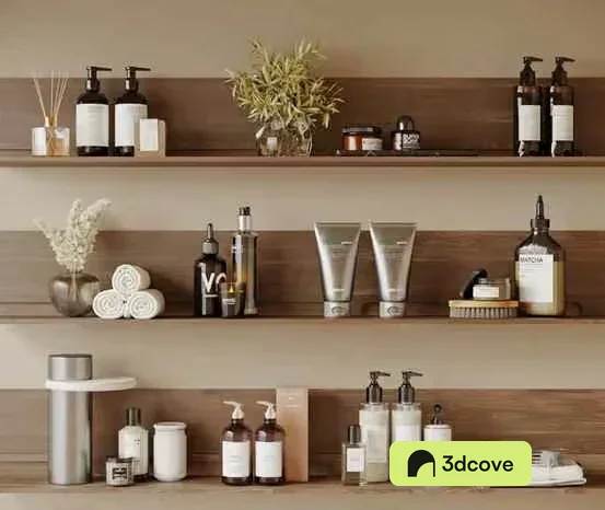 Modern Bathroom Shelves