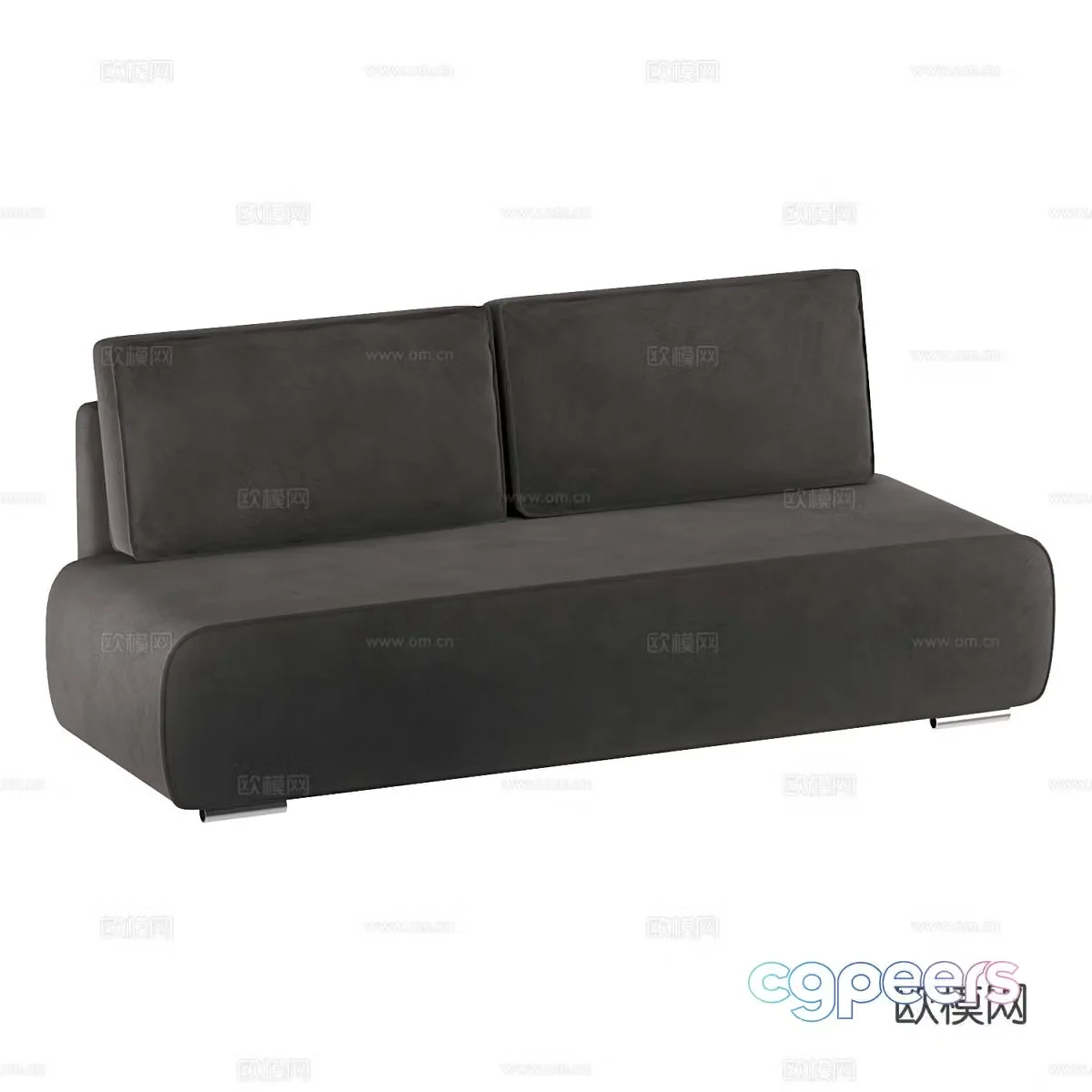 Modern love sofa 3d model
