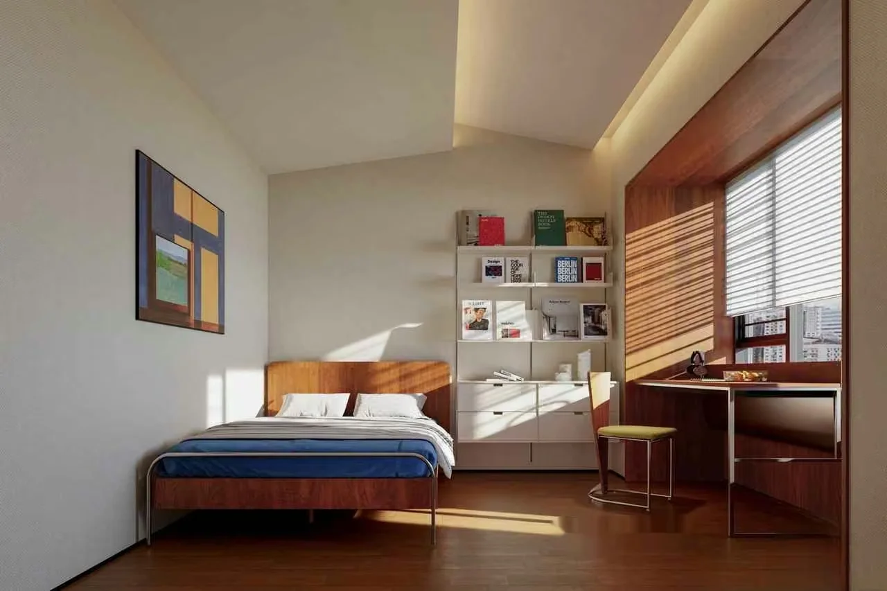 Cozy Bedroom 3D Model – 12508 – VRAY Render