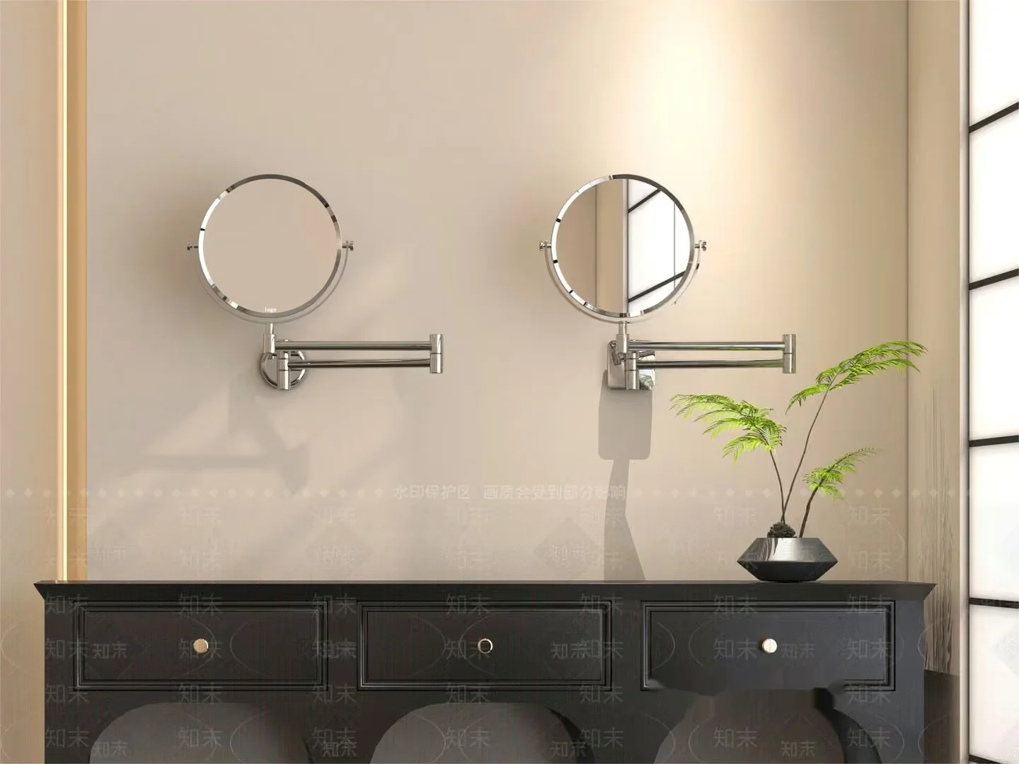 Modern Bathroom Vanity 3D Model – 12733 – VRAY Render