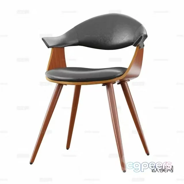 Wabi-sabi chair single chair 3d model