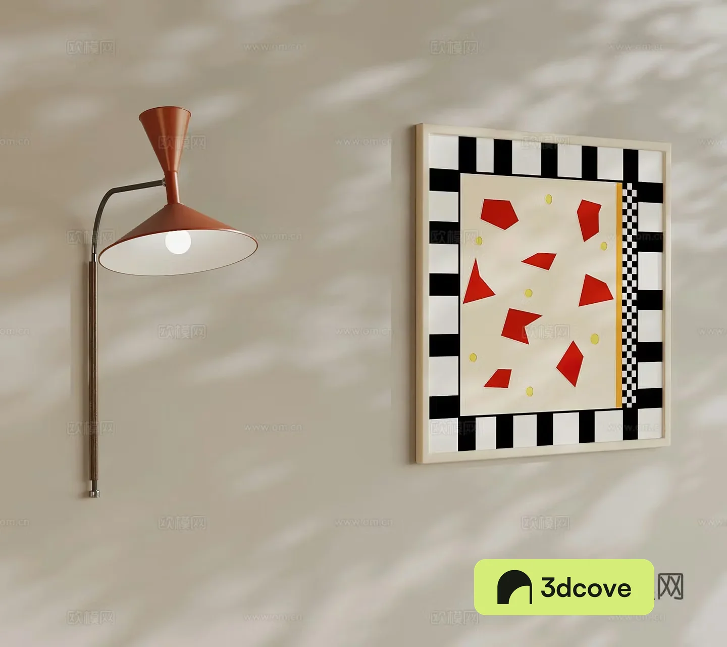 Modern art painting Decorative painting Hanging painting