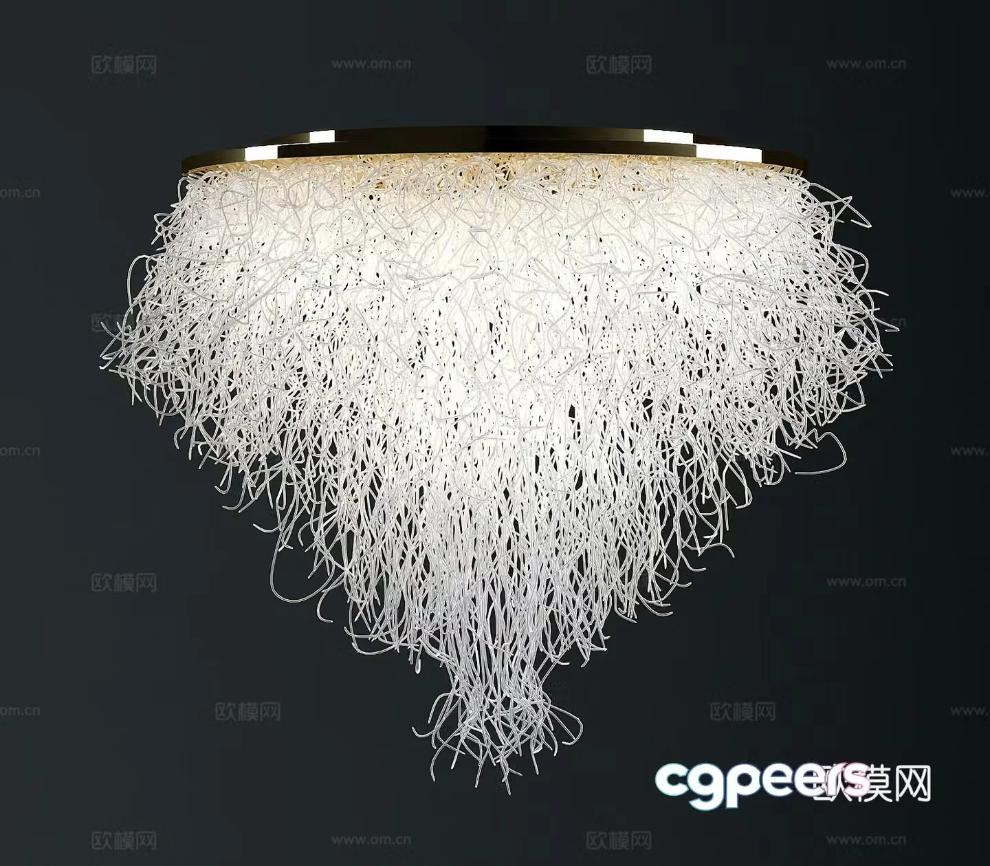 Modern ceiling light 3d model