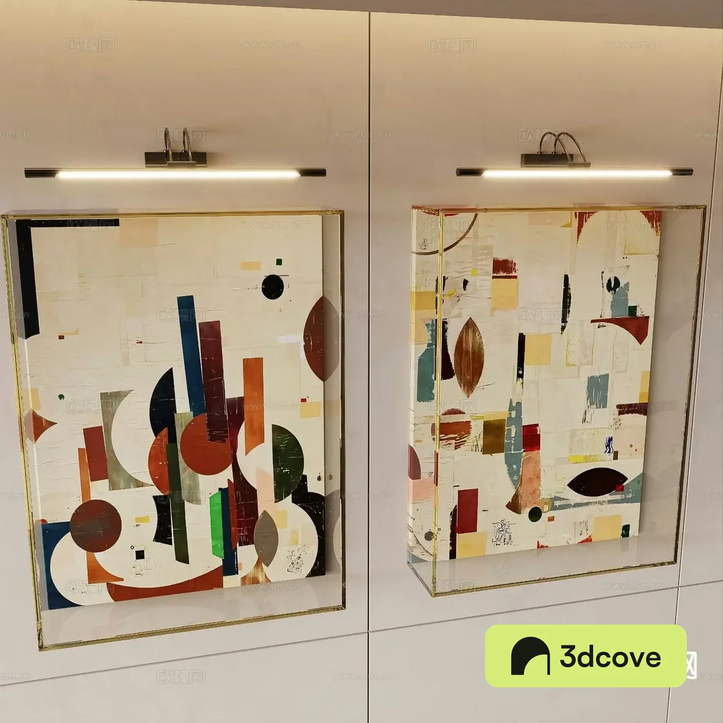Wabi-sabi painting decorative painting texture painting hanging painting