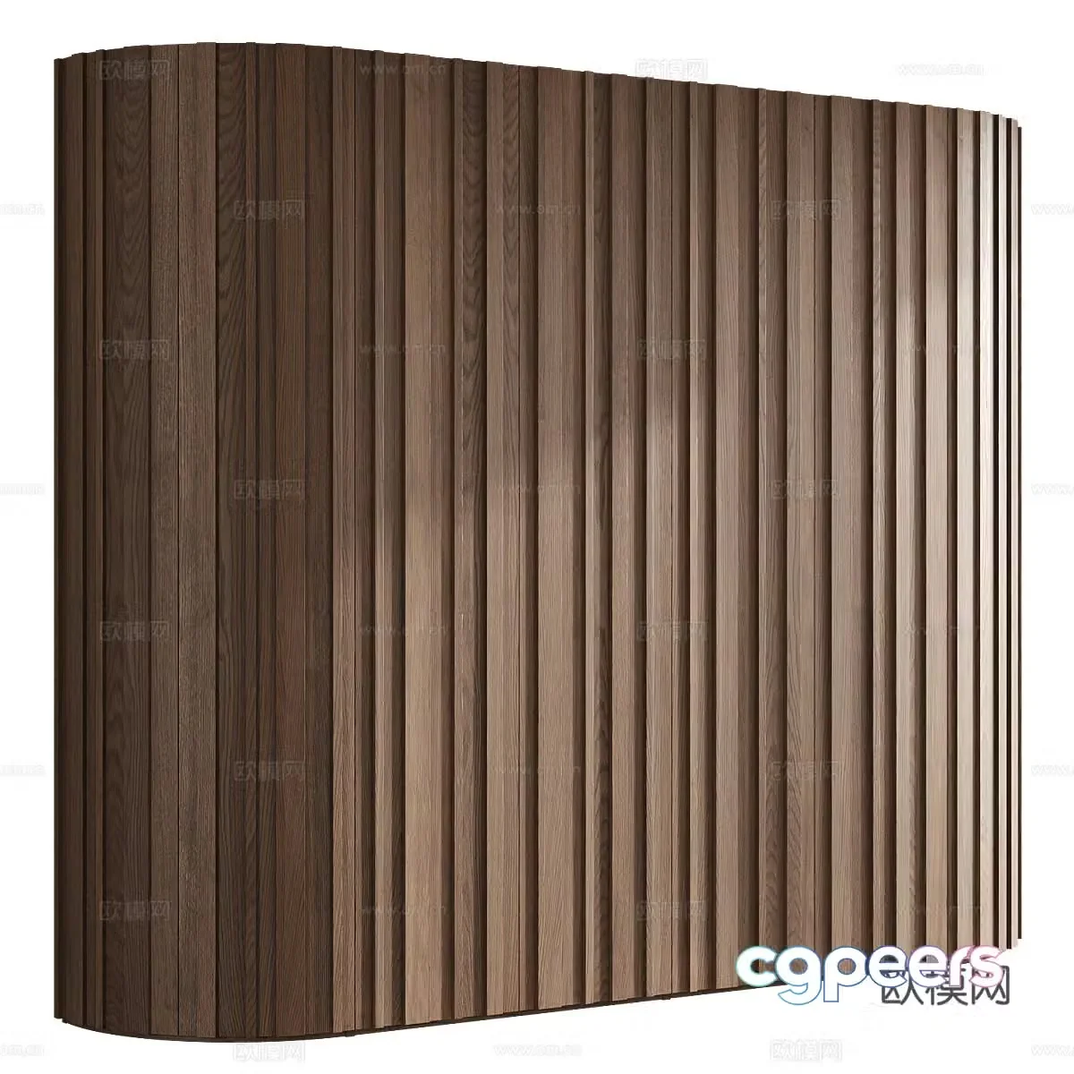 New Chinese wall panel wall decoration 3D model