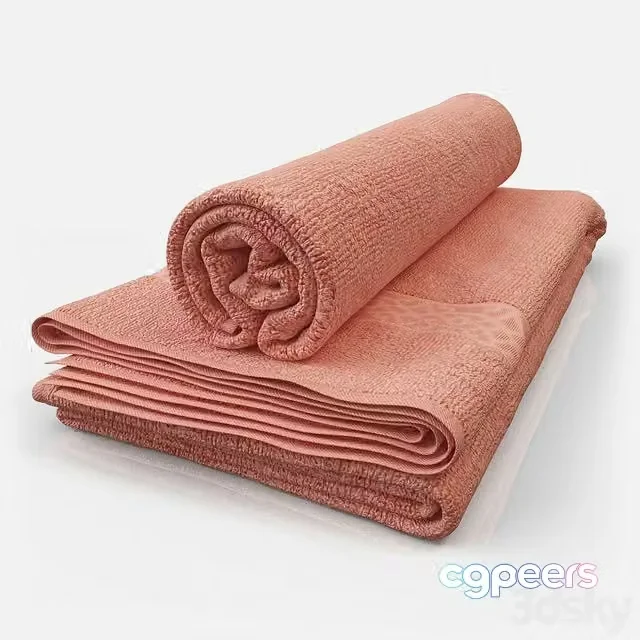 3ds Max Free – Towels (700×1400. 500.×900)