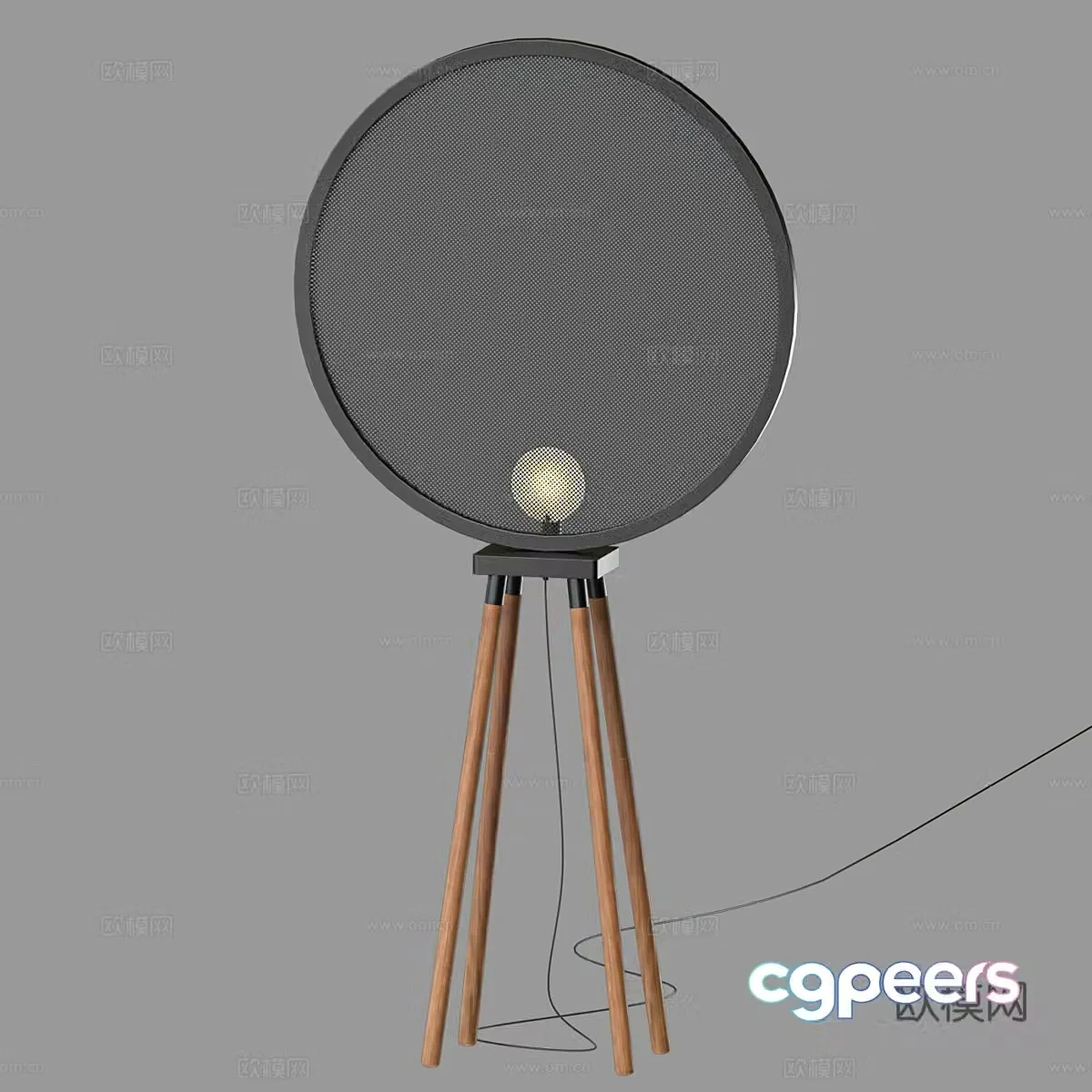 Nordic simple floor lamp Floor lamp Simple floor lamp Study floor lamp Living room floor lamp 3D model