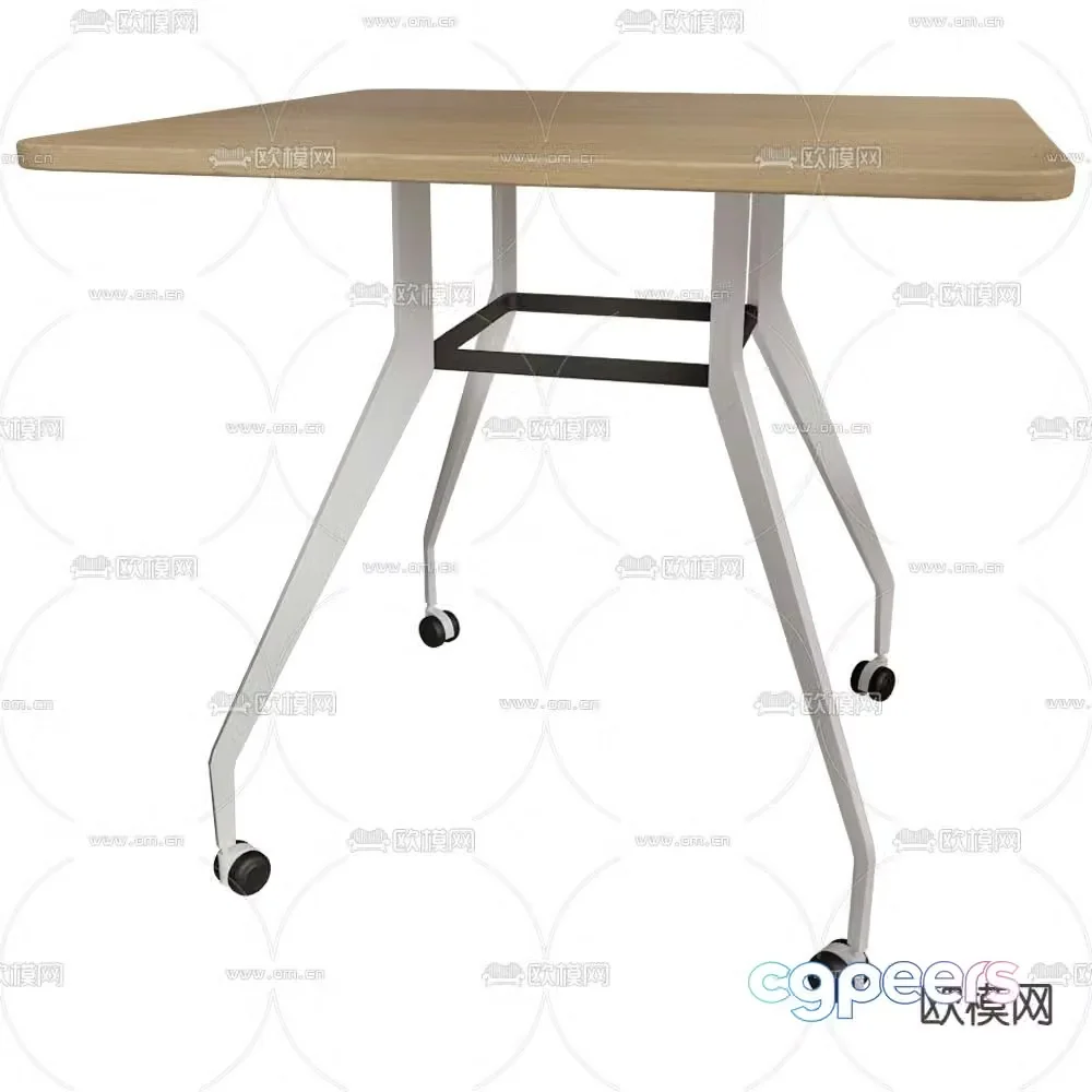 Brunner mobile training table 3d model