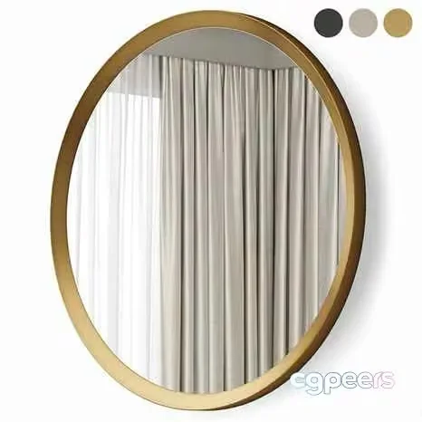 A Gold-Framed Mirror 3D Model – 3650 – CORONA Render