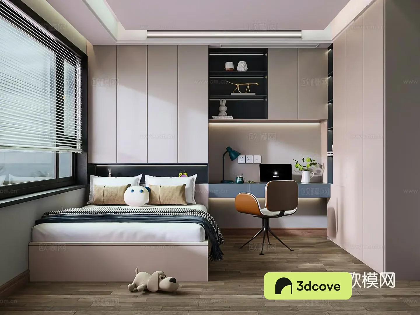 Modern tatami bedroom
