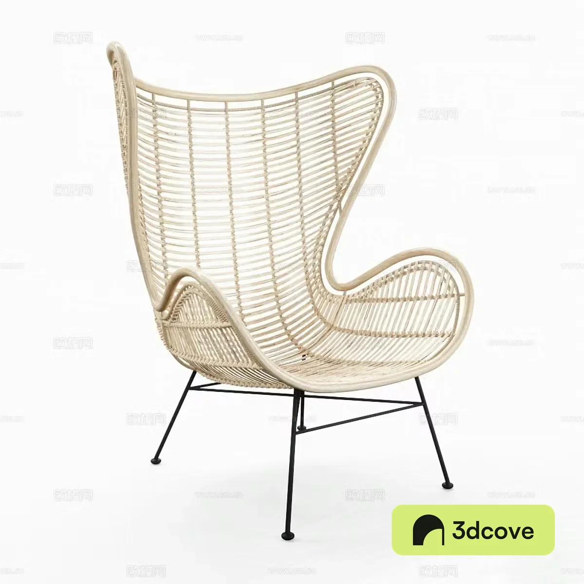 Modern outdoor chair bamboo chair leisure chair