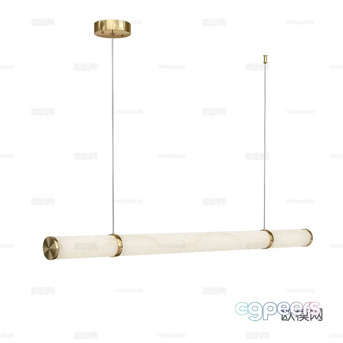 Modern simple light luxury chandeliers chandeliers simple chandeliers restaurant chandeliers living room chandeliers 3D model
