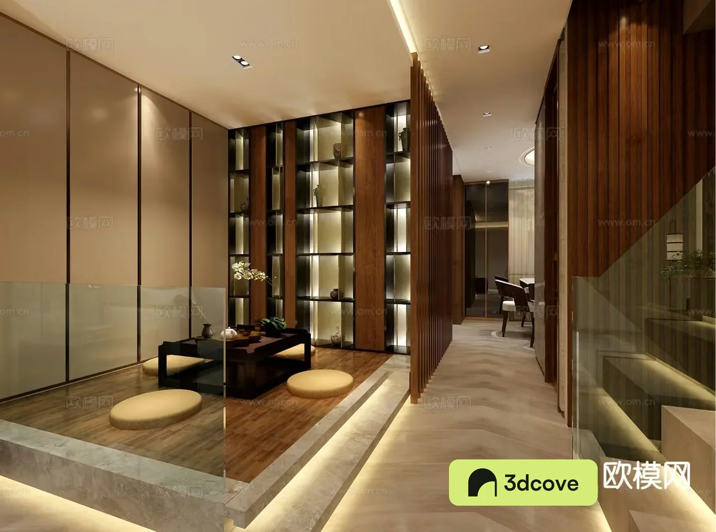 New Chinese tea room
