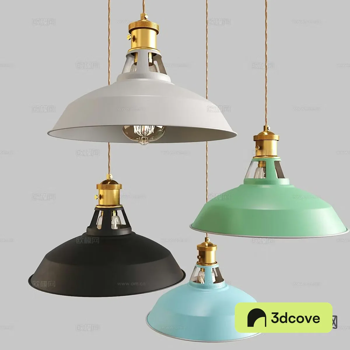 Bedside small chandelier