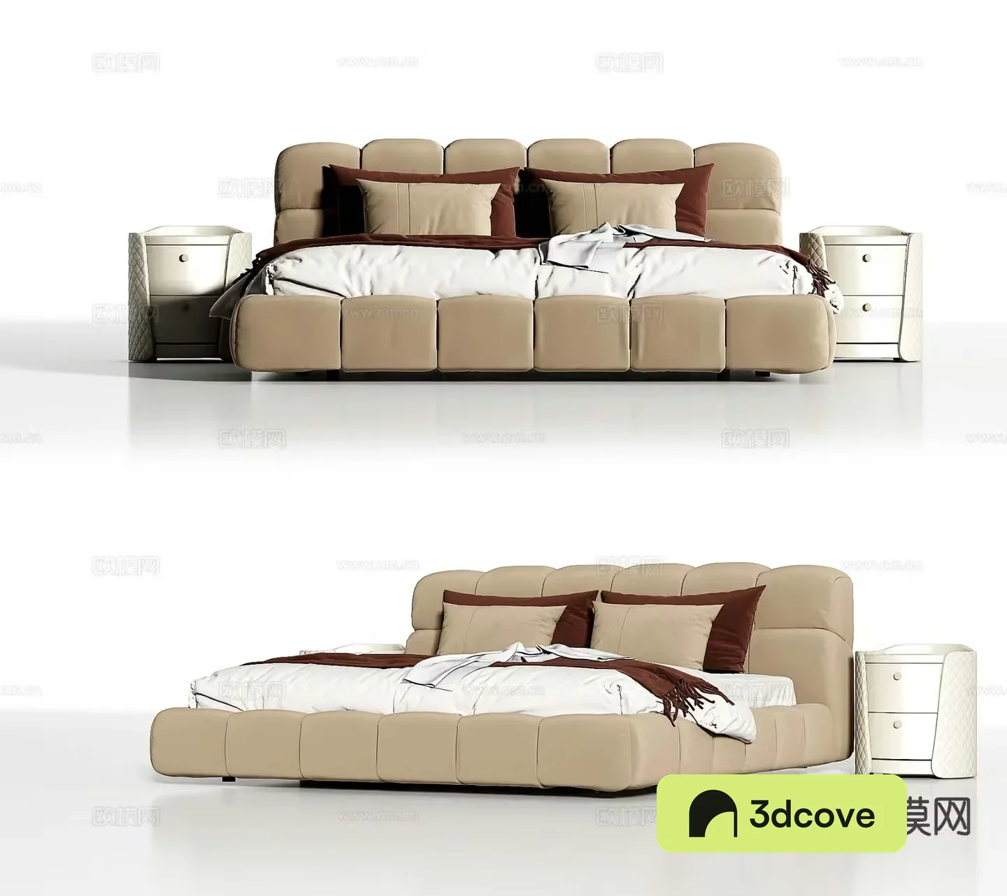 Italian double bed