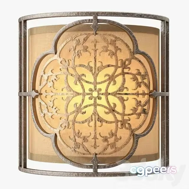 3ds Max Free – Murray Feiss Marcella 1 Lamp Wall Light
