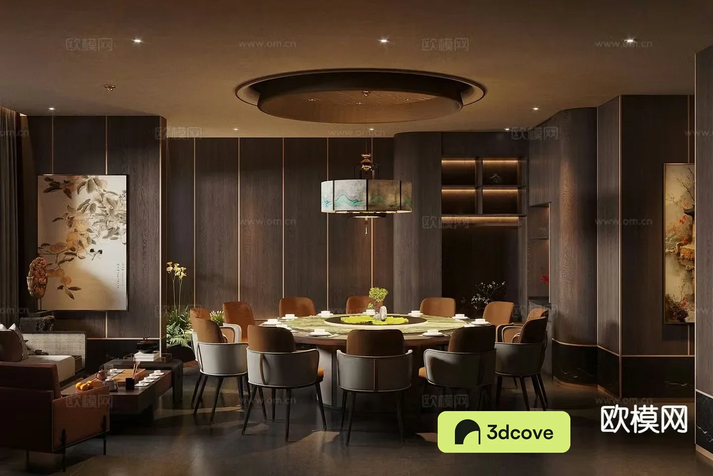 New Chinese Zen box Club room Large private room