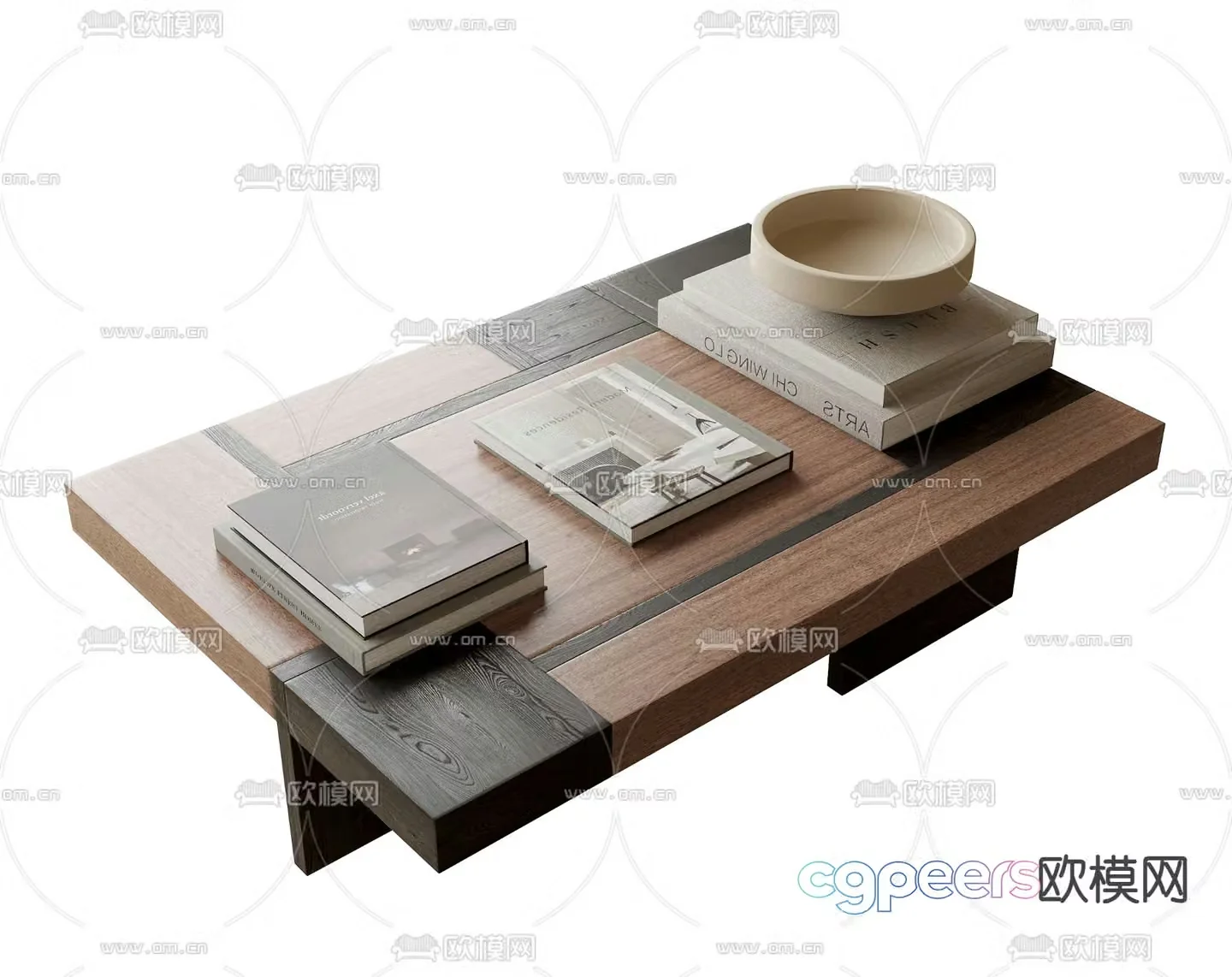 Modern coffee table 3d model
