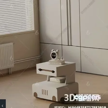 Modern Minimalist Room 3D Model – 21708 – VRAY Render