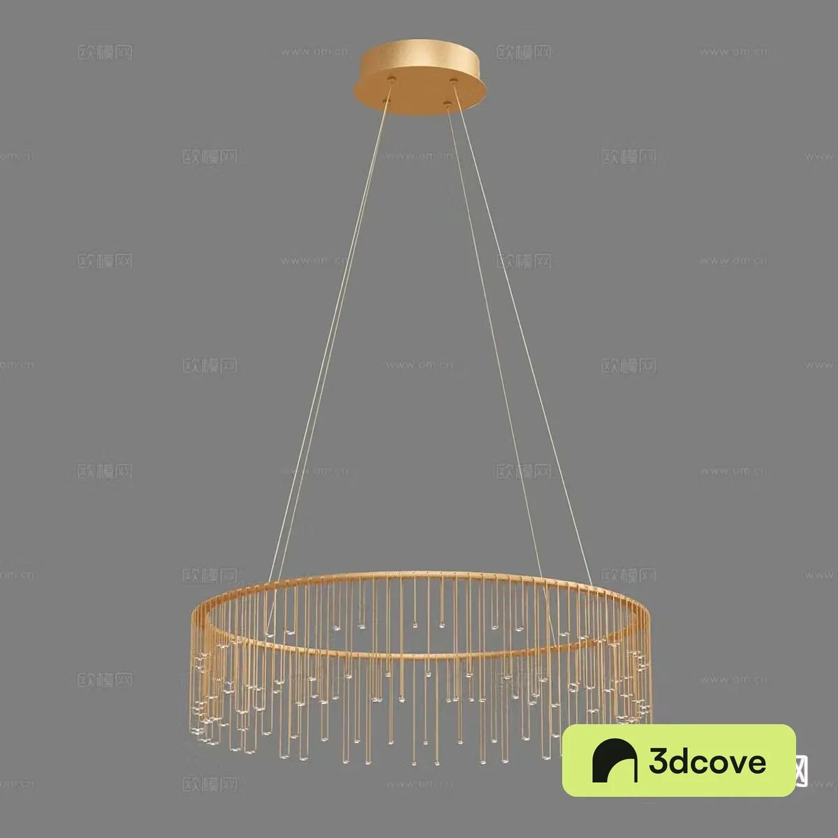 Light luxury chandelier hall chandelier