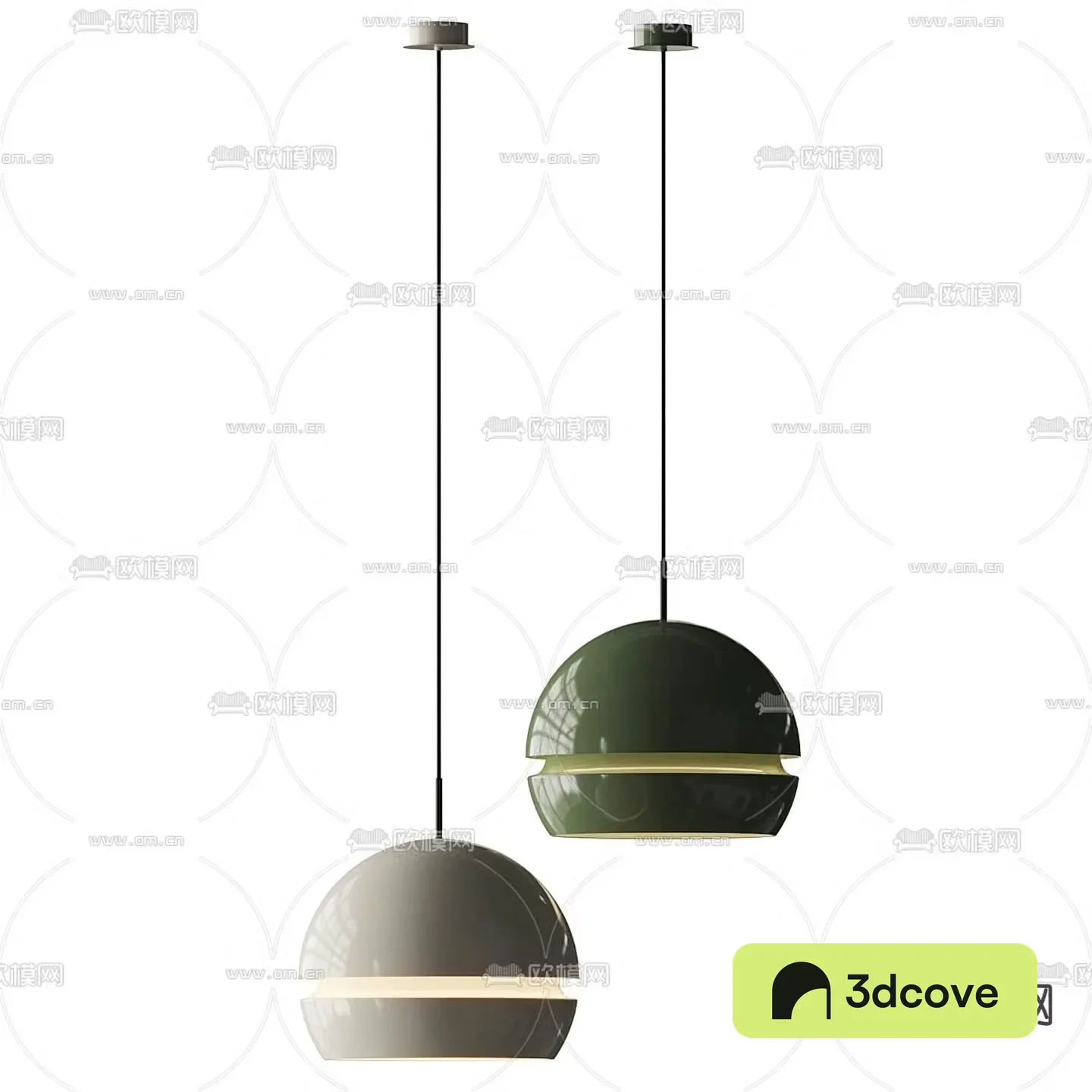 FLOS ball metal chandelier