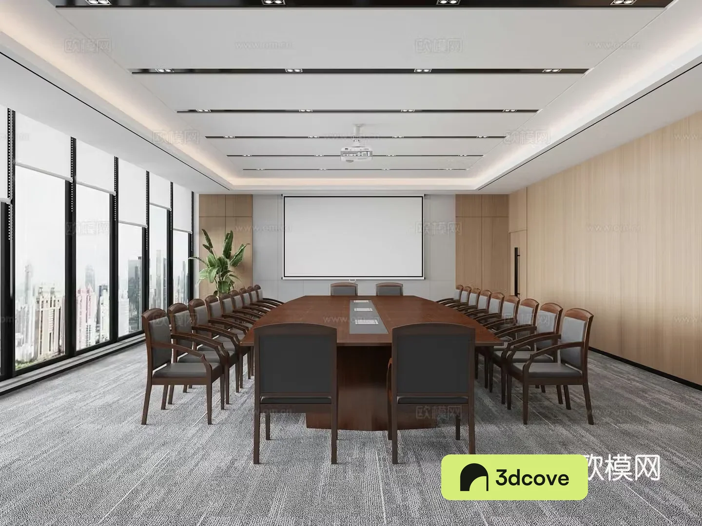 Office meeting room Chinese conference room