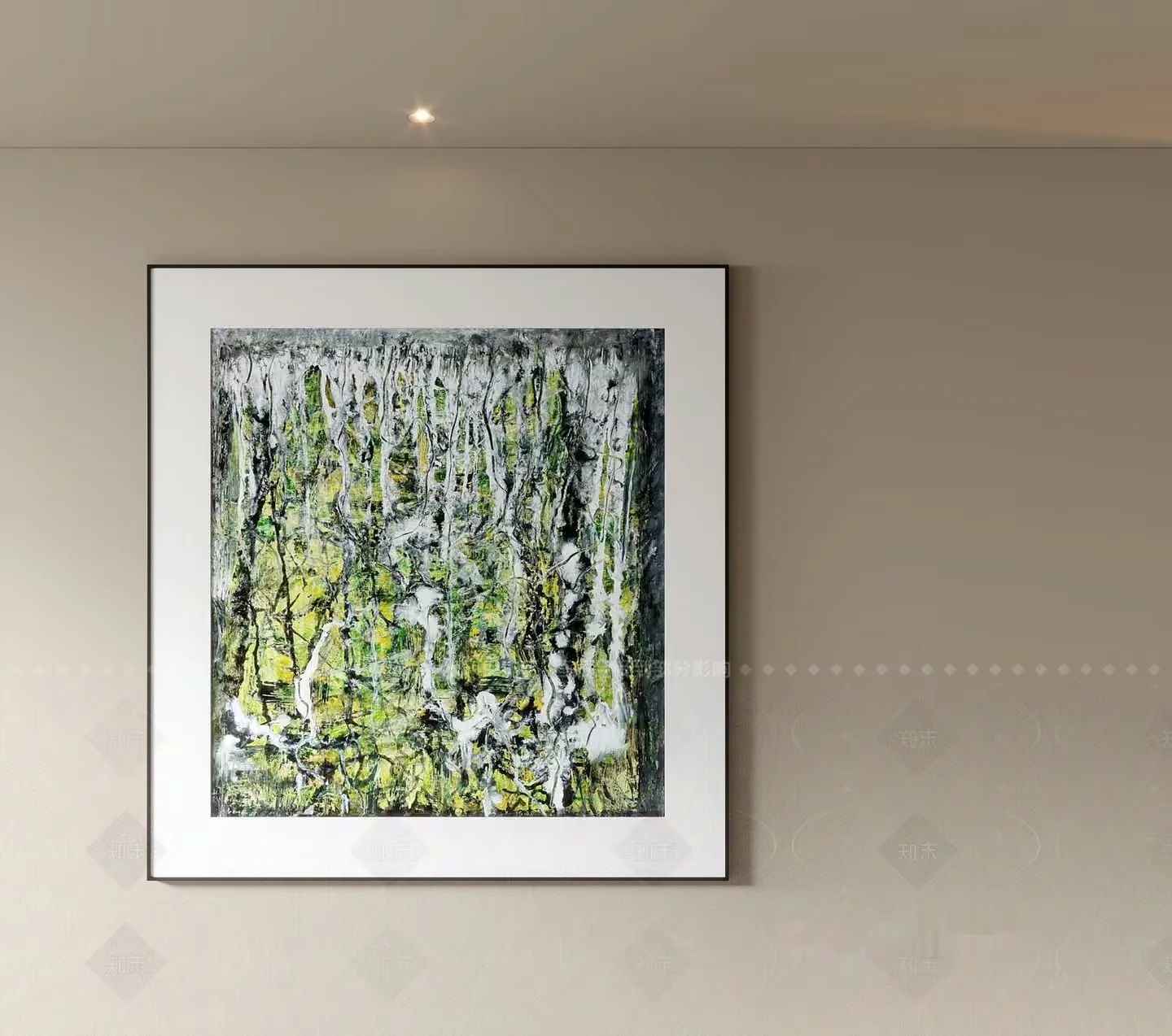 Abstract Artwork 3D Model – 10937 – VRAY Render