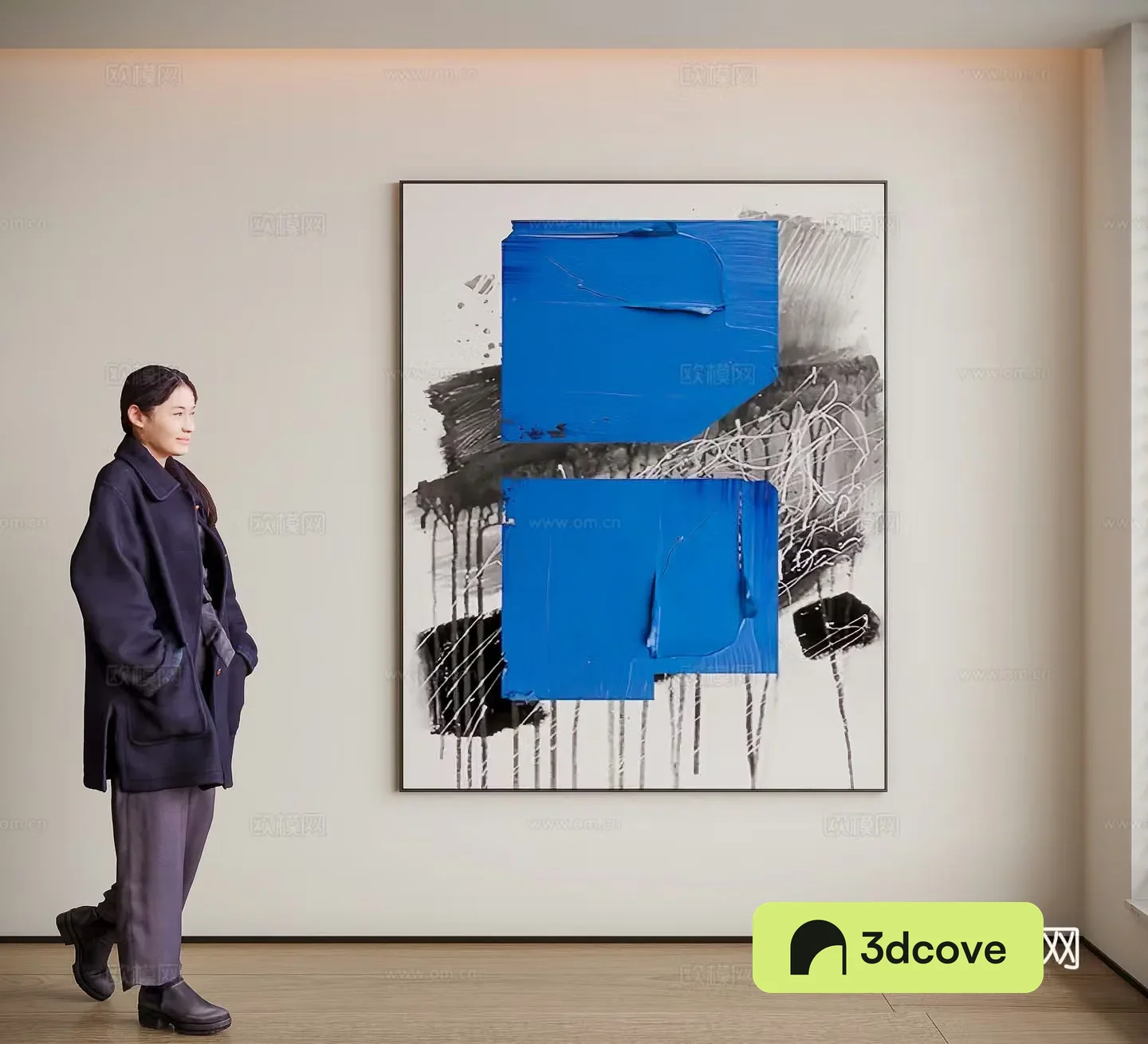 Modern minimalist decorative painting