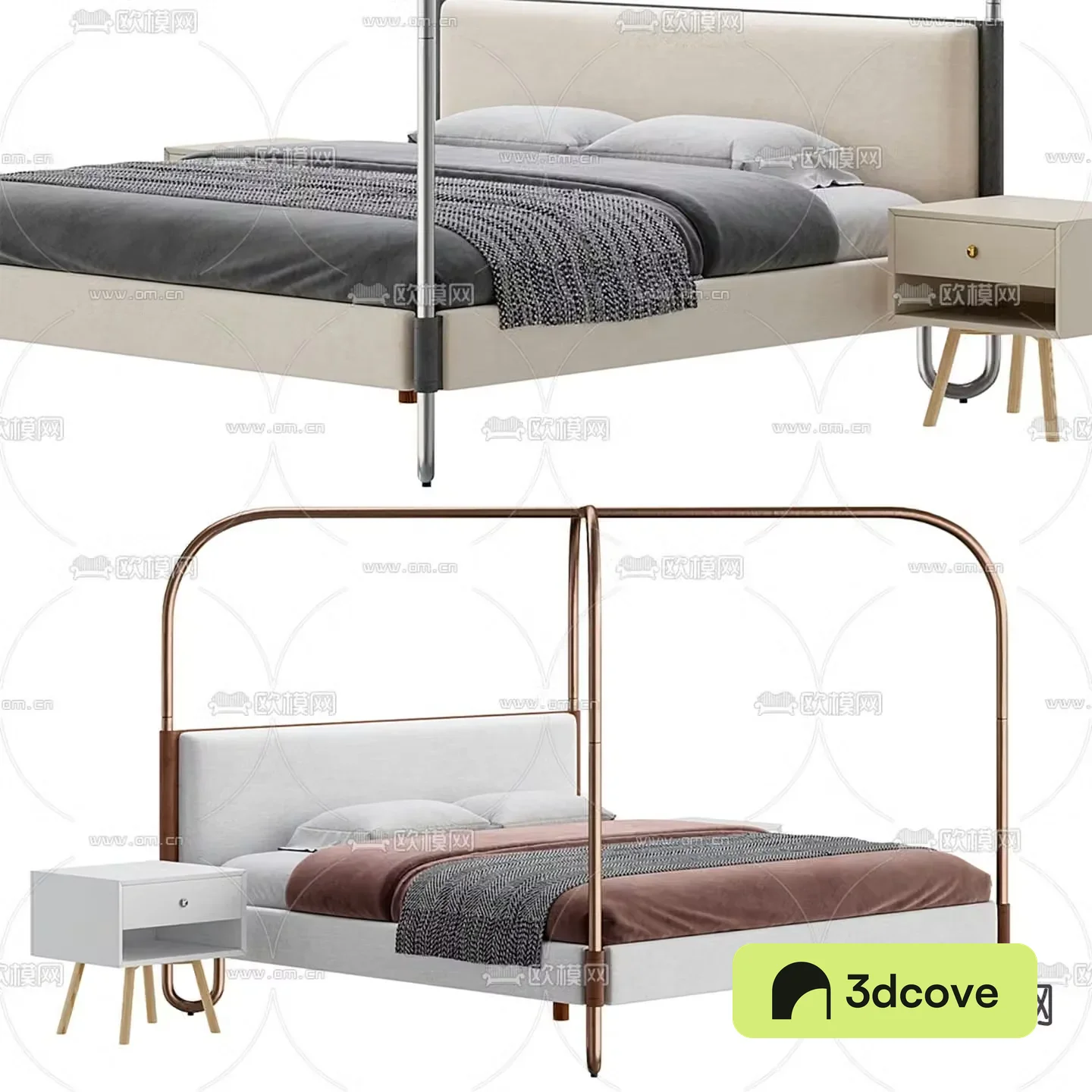 Gracia double bed