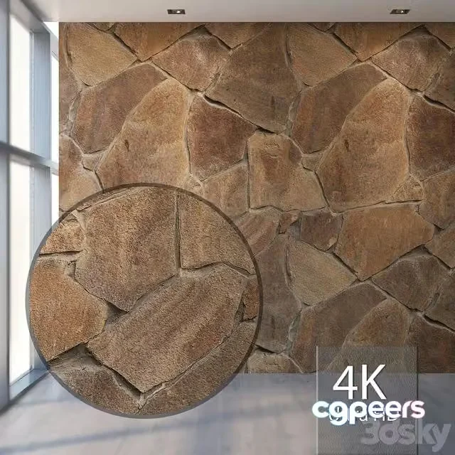 3ds Max Free – Natural stone 833