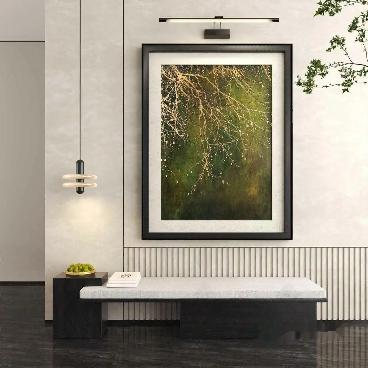 Modern Minimalist Art 3D Model – 21106 – VRAY Render