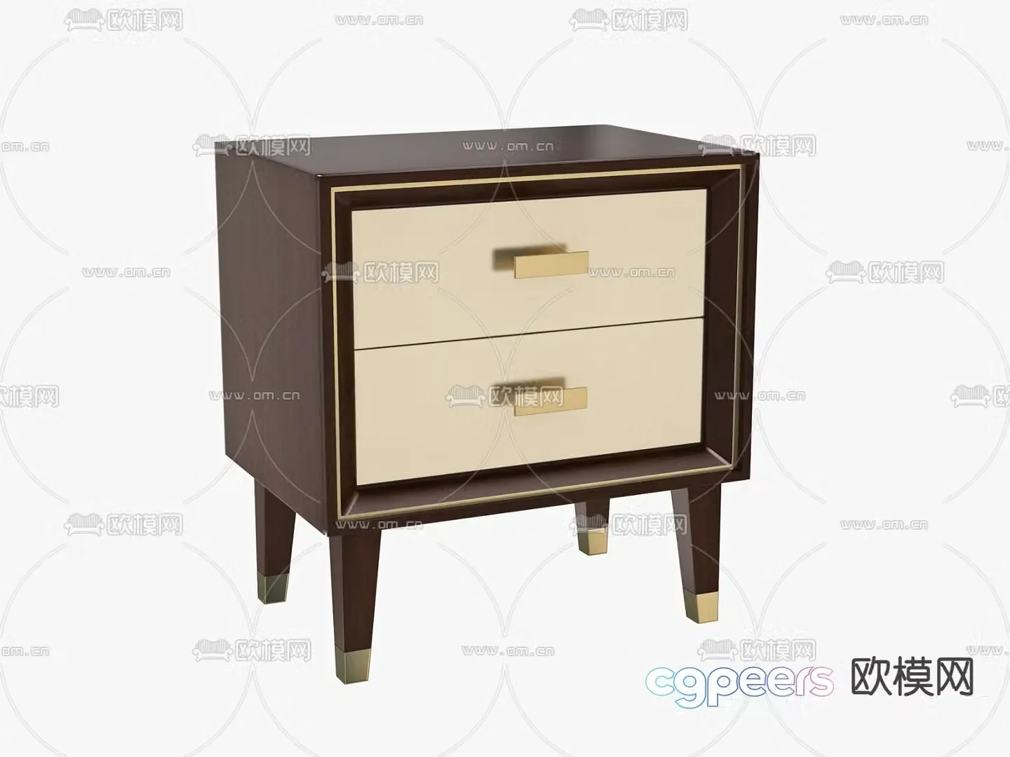 bedside table 3d model