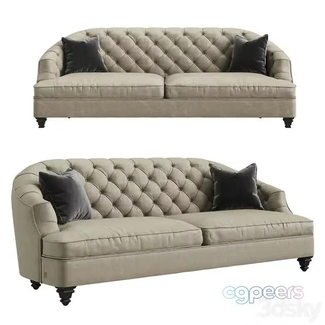3ds Max Free – Toscanova Savon Sofa