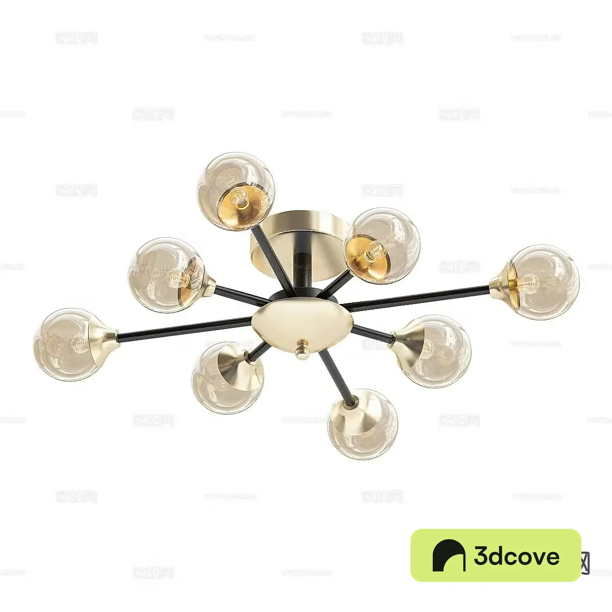 Light luxury chandelier hall chandelier