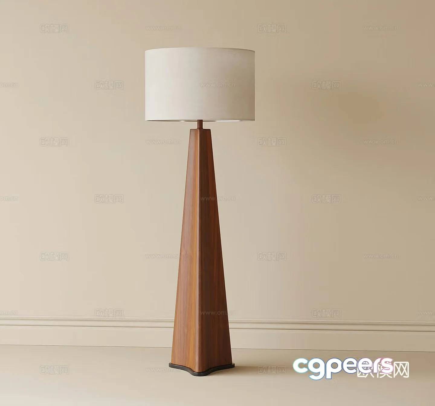 Modern floor lamp 3d model