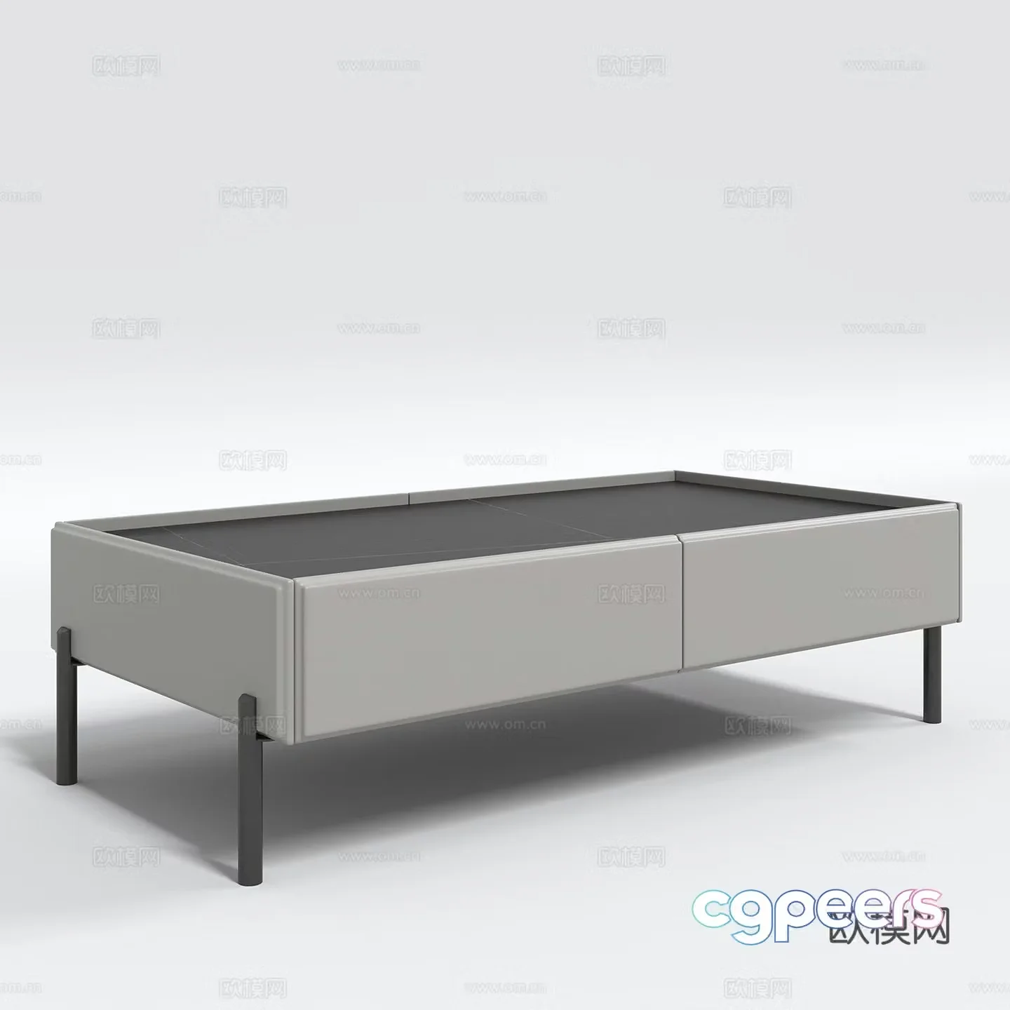 Modern coffee table 3d model