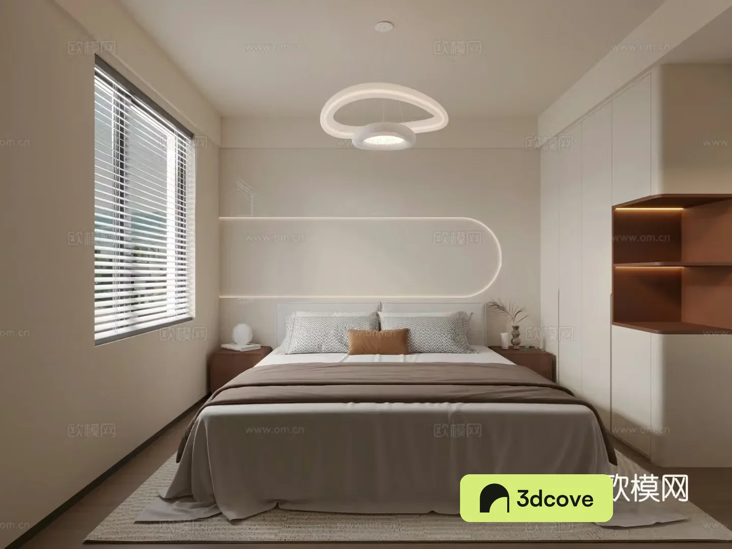 Wasabi Bedroom 3D Model
