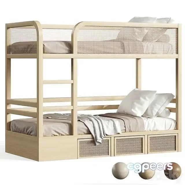 3ds Max Free – Bunk bed
