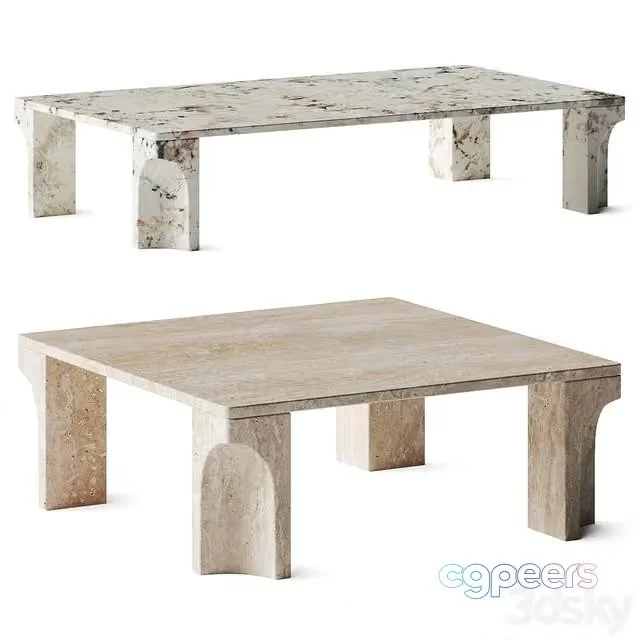 3ds Max Free – Gubi Doric Coffee Table
