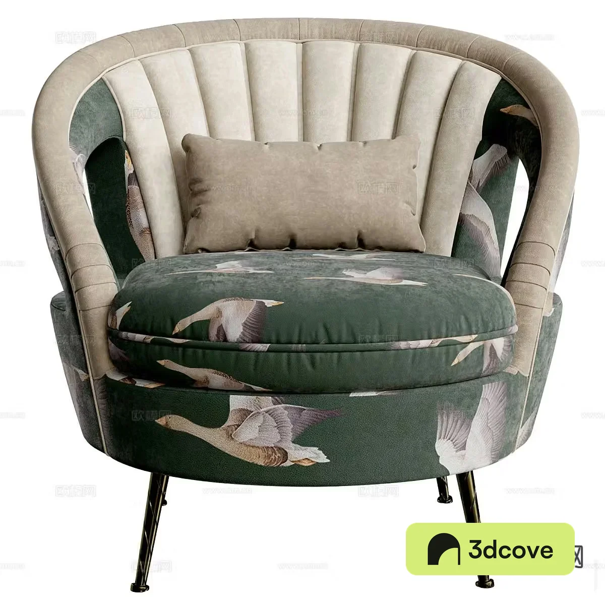 Bedding Italian sofa chair leisure chair