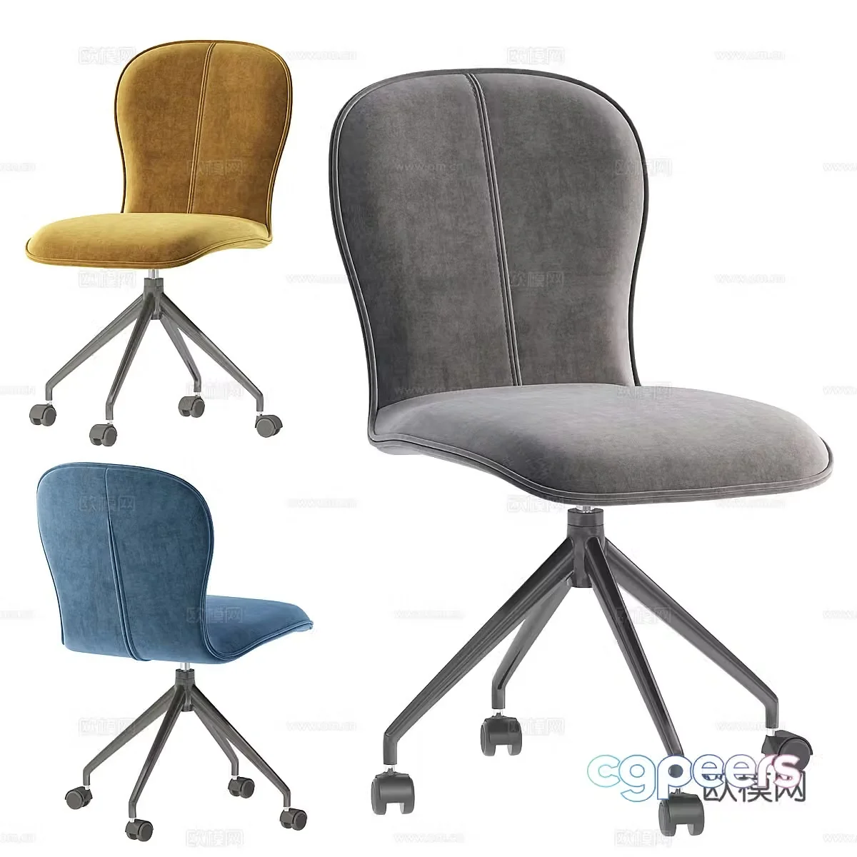 Office chair 3d model
