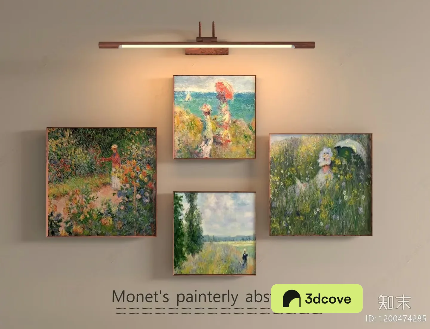 Four Framed Paintings