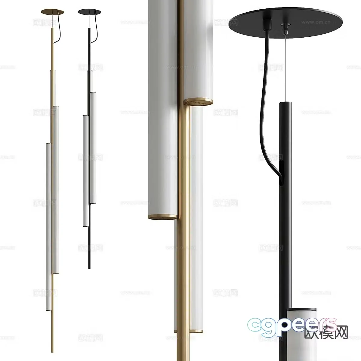 Creative chandelier 3d model