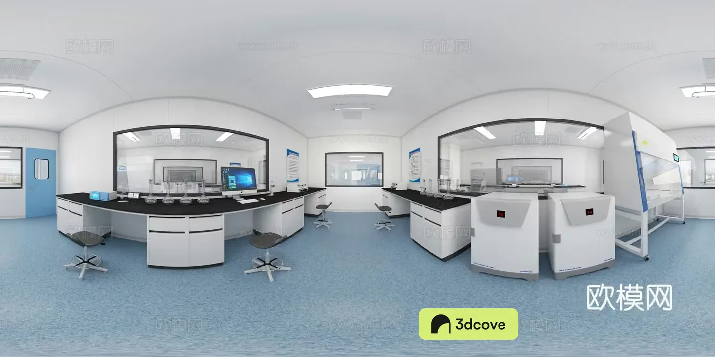 Modern cell laboratory cr panoramic