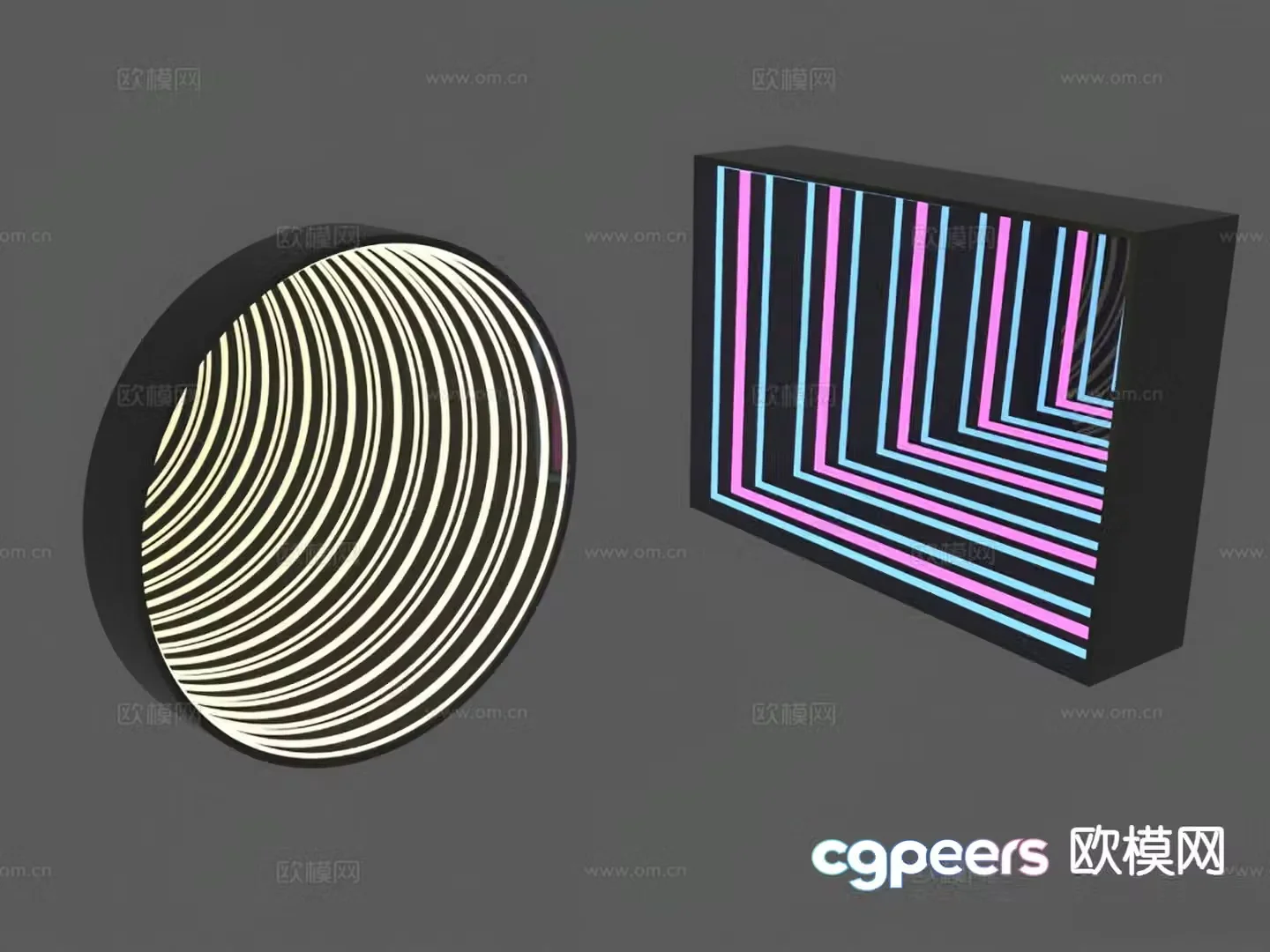 Mirror Abyss Mirror Thousand Layer Mirror 3d model