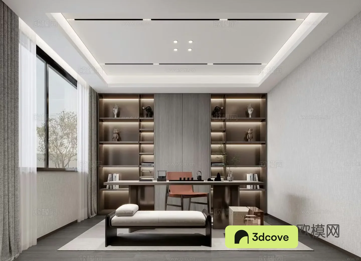 New Chinese tea room