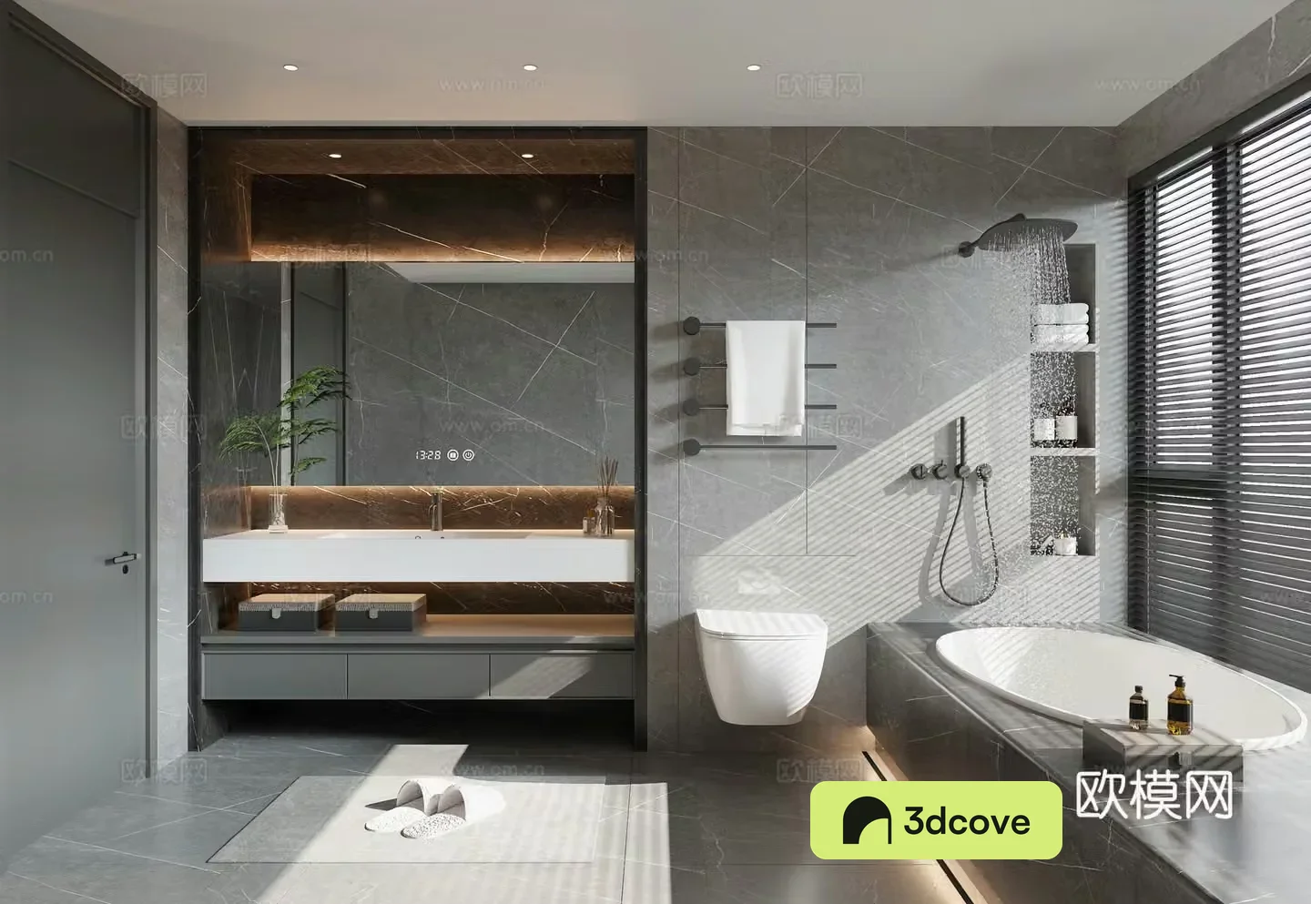 Modern bathroom
